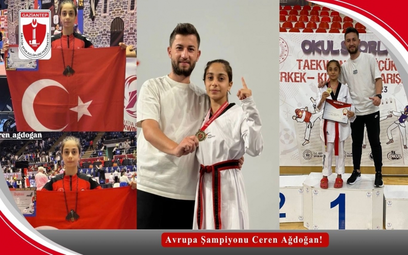 Avrupa Şampiyonu Ceren Ağdoğan!